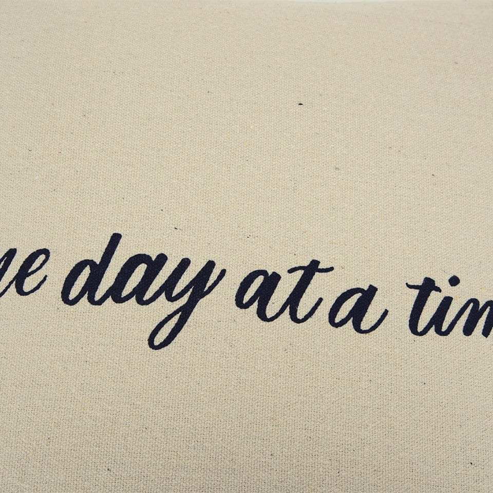 Black Taupe Canvas One Day Throw Pillow - Homeroots - Flyclothing LLC