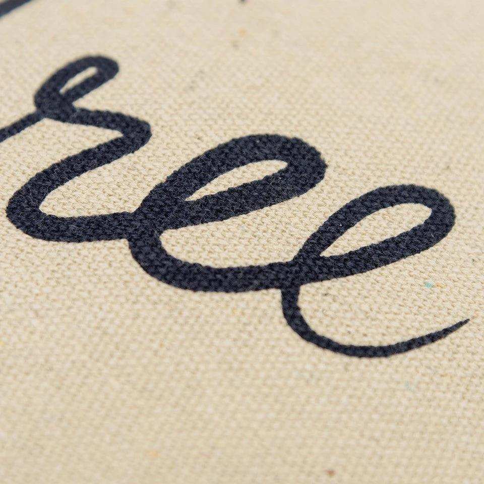 Black Beige Canvas Set Free Still Throw Pillow - Homeroots - Flyclothing LLC