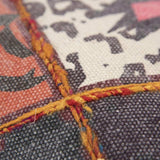 Peach Gray Tribal Corner Tasseled Lumbar Pillow - Homeroots - Flyclothing LLC