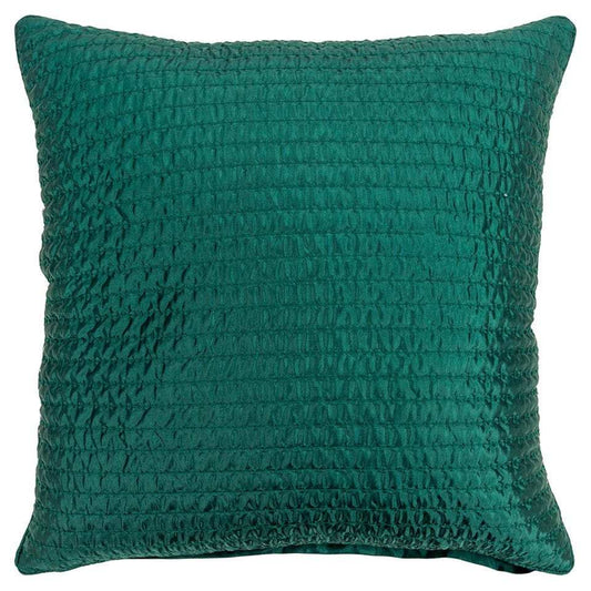 Teal Smooth Weaved Modern Throw Pillow - Homeroots - Flyclothing LLC