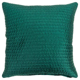 Teal Smooth Weaved Modern Throw Pillow - Homeroots - Flyclothing LLC