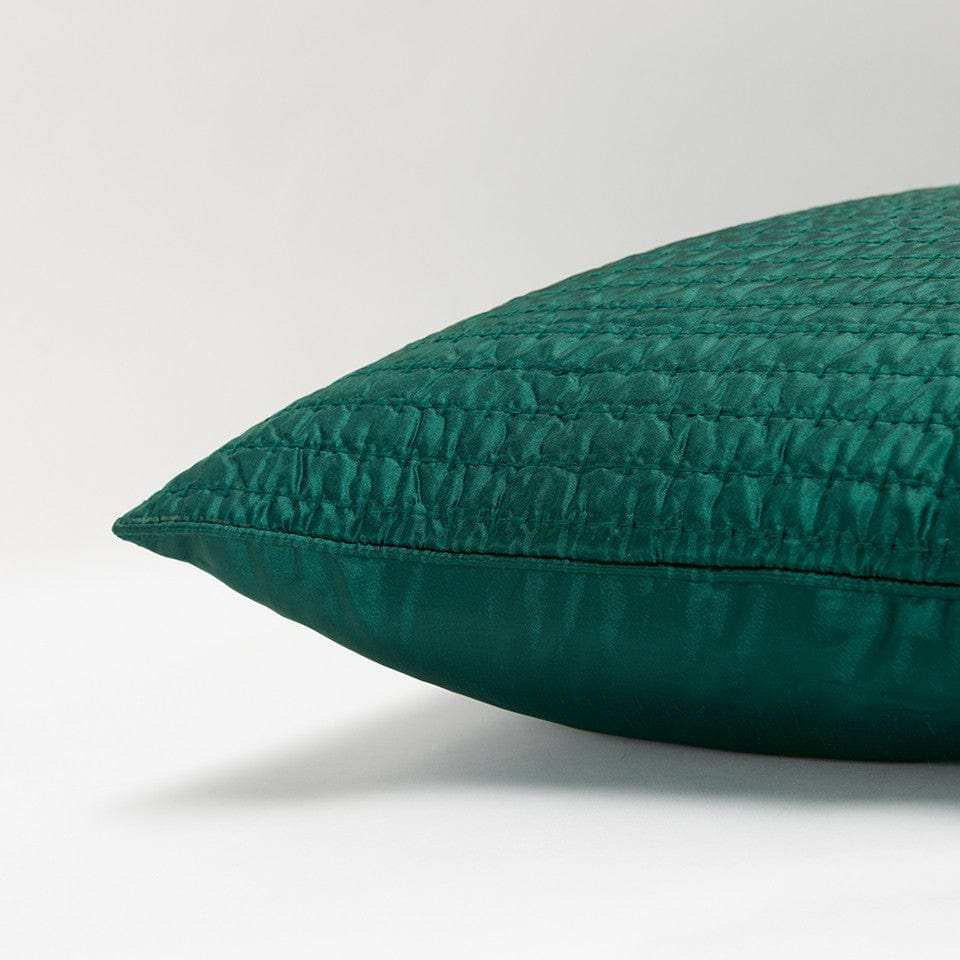 Teal Smooth Weaved Modern Throw Pillow - Homeroots - Flyclothing LLC