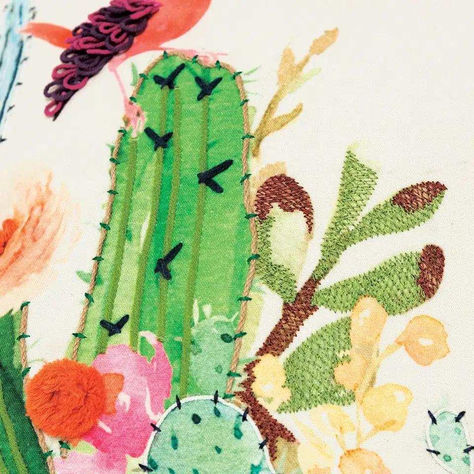 White Green Botanical Garden Throw Pillow - Homeroots - Flyclothing LLC