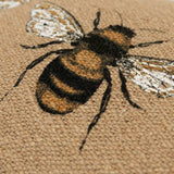 Tan Honeybees Trio Deocrative Lumbar Pillow - Homeroots - Flyclothing LLC