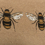 Tan Honeybees Trio Deocrative Lumbar Pillow - Homeroots - Flyclothing LLC