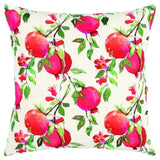Red White Pomegranates Decorative Throw Pillow - Homeroots - Flyclothing LLC