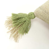 Cream Accent Striped Boho Chic Lumbar Pillow - Homeroots - Flyclothing LLC