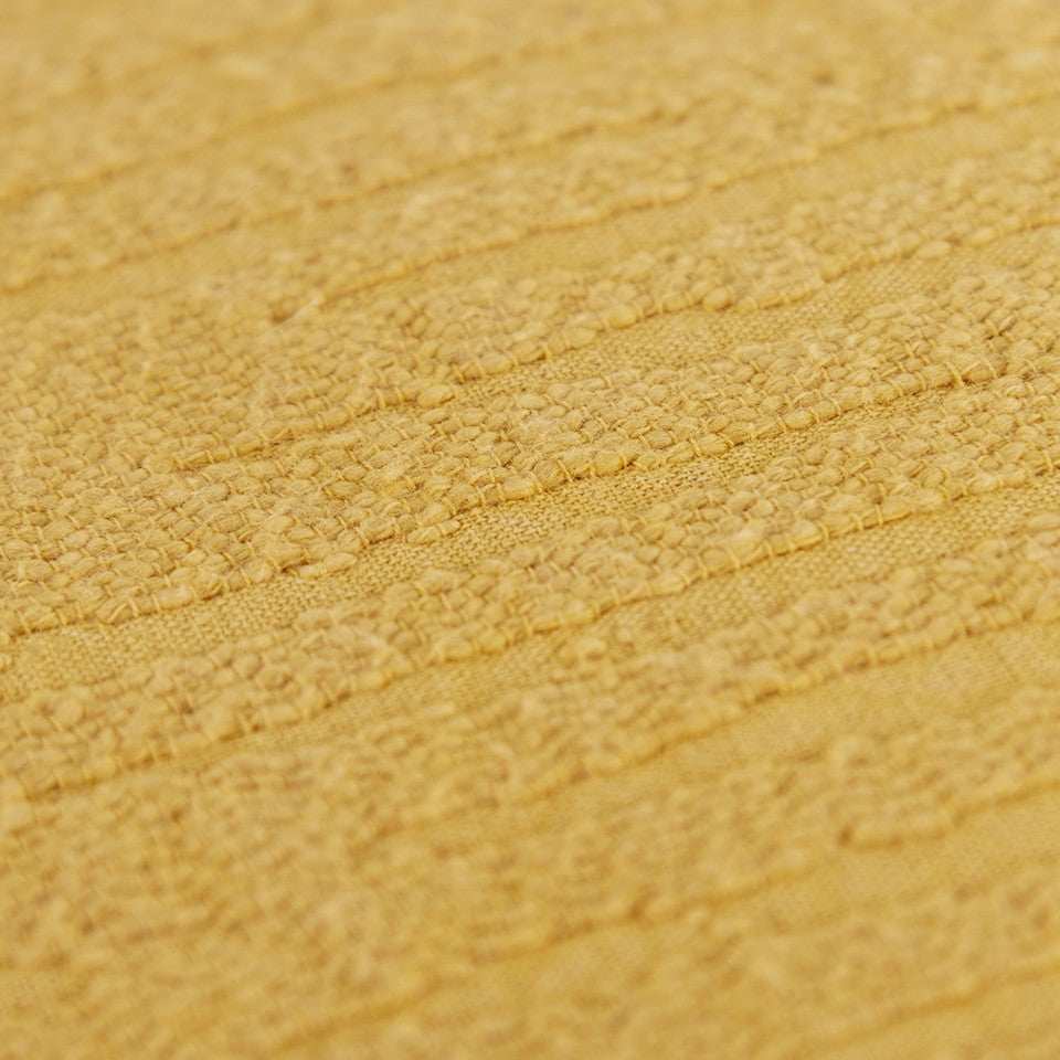 Gold Solid Tonal Abstract Stripe Throw Pillow - Homeroots - Flyclothing LLC