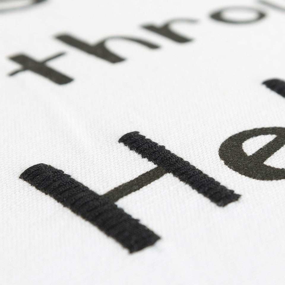 Black White Own The Place Decorative Throw Pillow - Homeroots - Flyclothing LLC