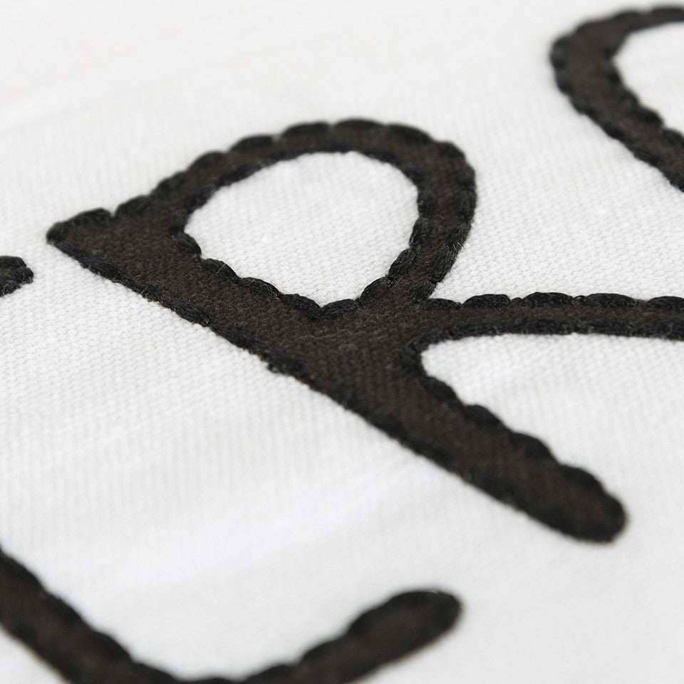 Black and White Irony Fun Message Throw Pillow - Homeroots - Flyclothing LLC