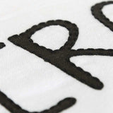 Black and White Irony Fun Message Throw Pillow - Homeroots - Flyclothing LLC