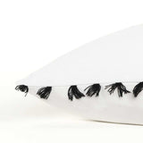 Black and White Irony Fun Message Throw Pillow - Homeroots - Flyclothing LLC