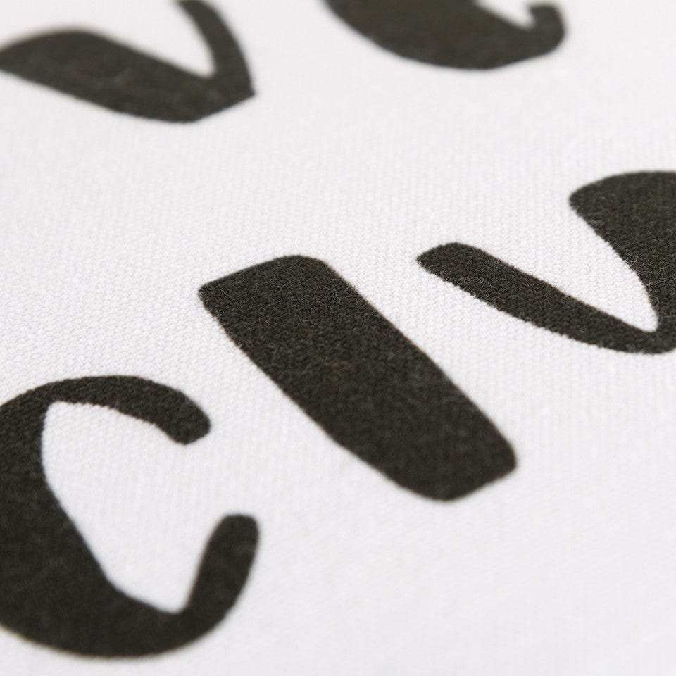 White Chicken Love Modern Throw Pillow - Homeroots - Flyclothing LLC