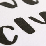 White Chicken Love Modern Throw Pillow - Homeroots - Flyclothing LLC