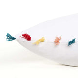 White Chicken Love Modern Throw Pillow - Homeroots - Flyclothing LLC