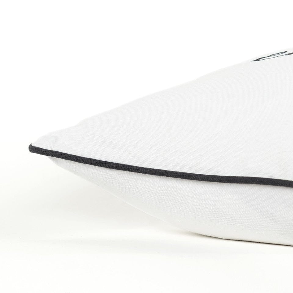 white 20" x 20" Poly Filled Pillow - Homeroots - Flyclothing LLC