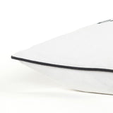 white 20" x 20" Poly Filled Pillow - Homeroots - Flyclothing LLC