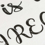 Black and White North South Font Play Throw Pillow - Homeroots - Flyclothing LLC