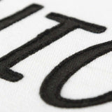 Black and White Flagship Message Throw Pillow - Homeroots - Flyclothing LLC