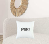 Black and White Flagship Message Throw Pillow - Homeroots - Flyclothing LLC
