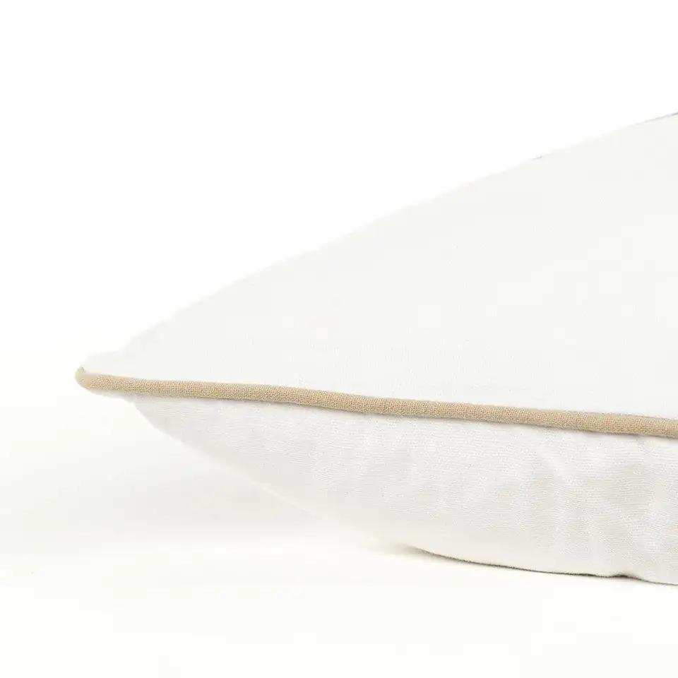 White Beige Chubby Unicorn Throw Pillow - Homeroots - Flyclothing LLC