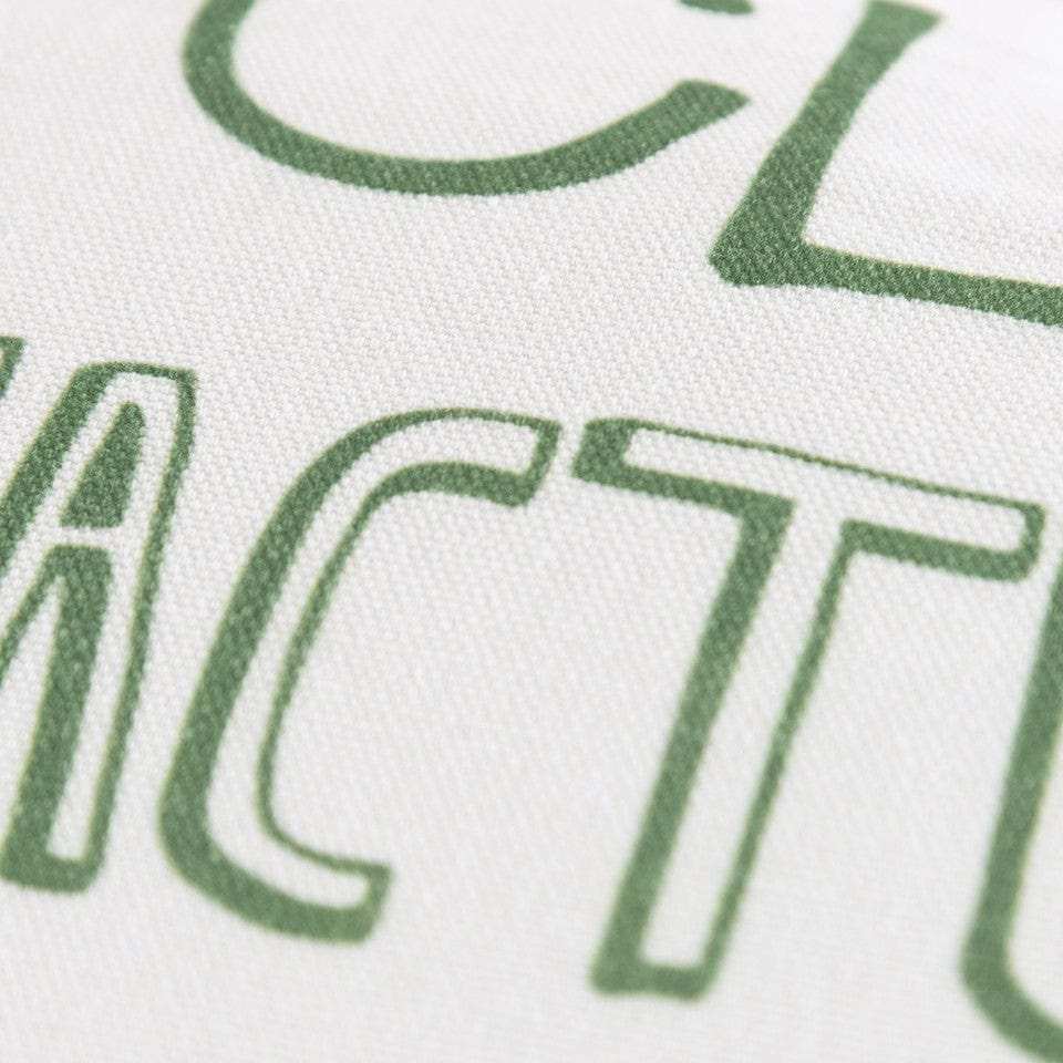 White Green Climb A Cactus Throw Pillow - Homeroots - Flyclothing LLC