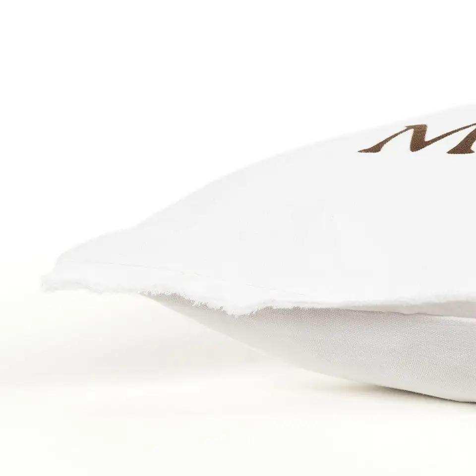 Brown and White Get Off My Nuts Modern Throw Pillow - Homeroots - Flyclothing LLC