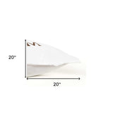 Brown and White Get Off My Nuts Modern Throw Pillow - Homeroots - Flyclothing LLC