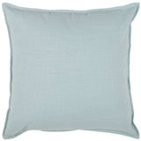 Blue Solid Light Textured Modern Throw Pillow - Homeroots - Flyclothing LLC