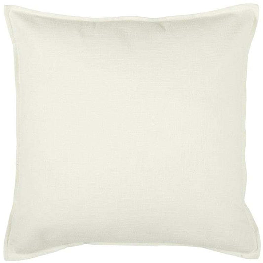 Ivory Solid Light Textured Modern Throw Pillow - Homeroots - Flyclothing LLC