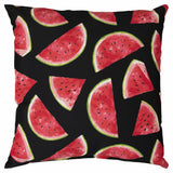 Set of Two 22" X 22" Red Indoor Outdoor Throw Pillow Cover & Insert - Homeroots