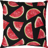 Set of Two 22" X 22" Red Indoor Outdoor Throw Pillow Cover & Insert - Homeroots