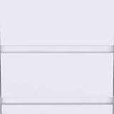 18" White Three Drawer Rolling Cabinet - Homeroots - Flyclothing LLC