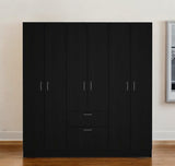 71" Black and White Single Drawer Combo Dresser - Homeroots - Flyclothing LLC