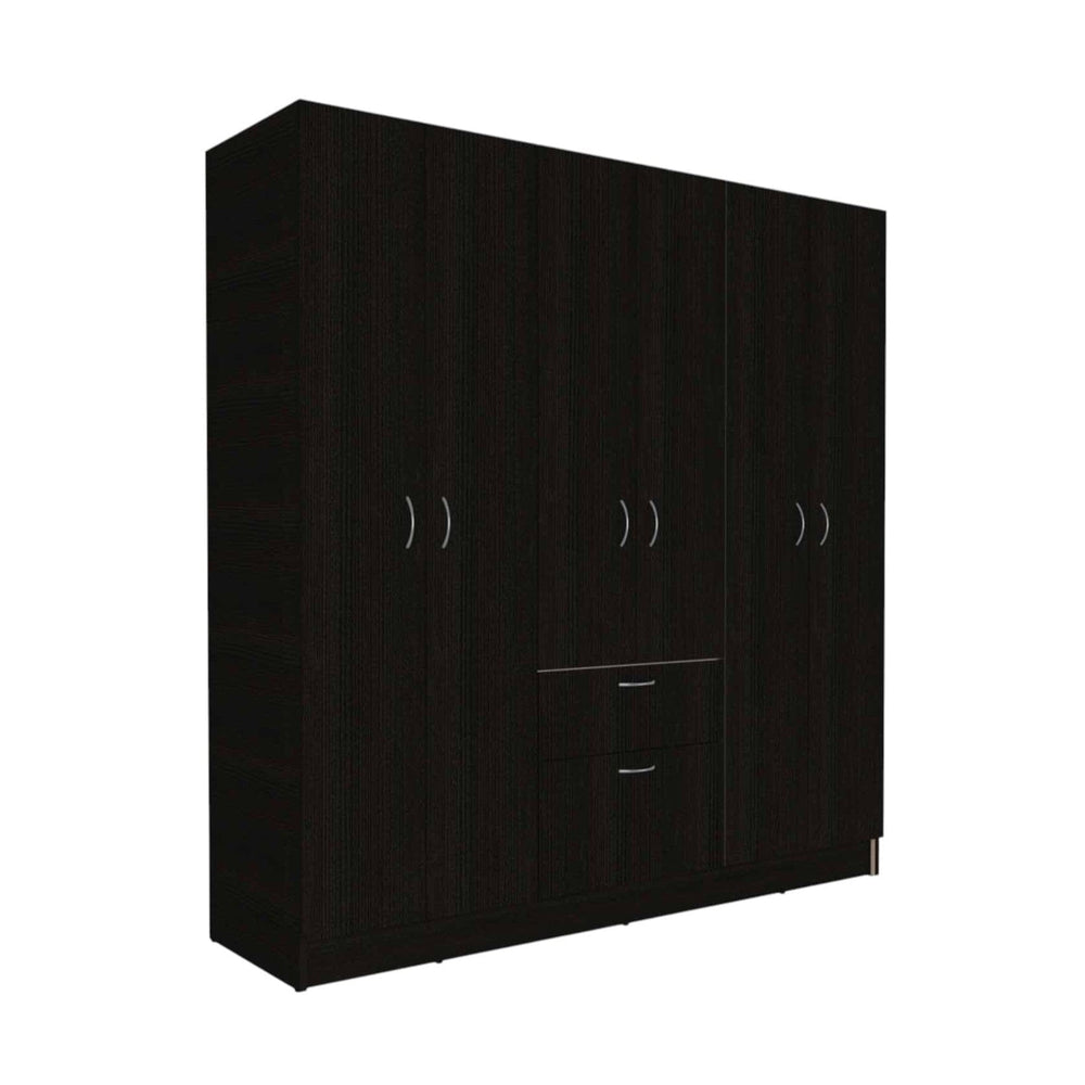 71" Black and White Single Drawer Combo Dresser - Homeroots - Flyclothing LLC