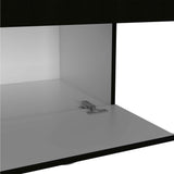 67" Black and White Single Drawer Combo Dresser - Homeroots - Flyclothing LLC