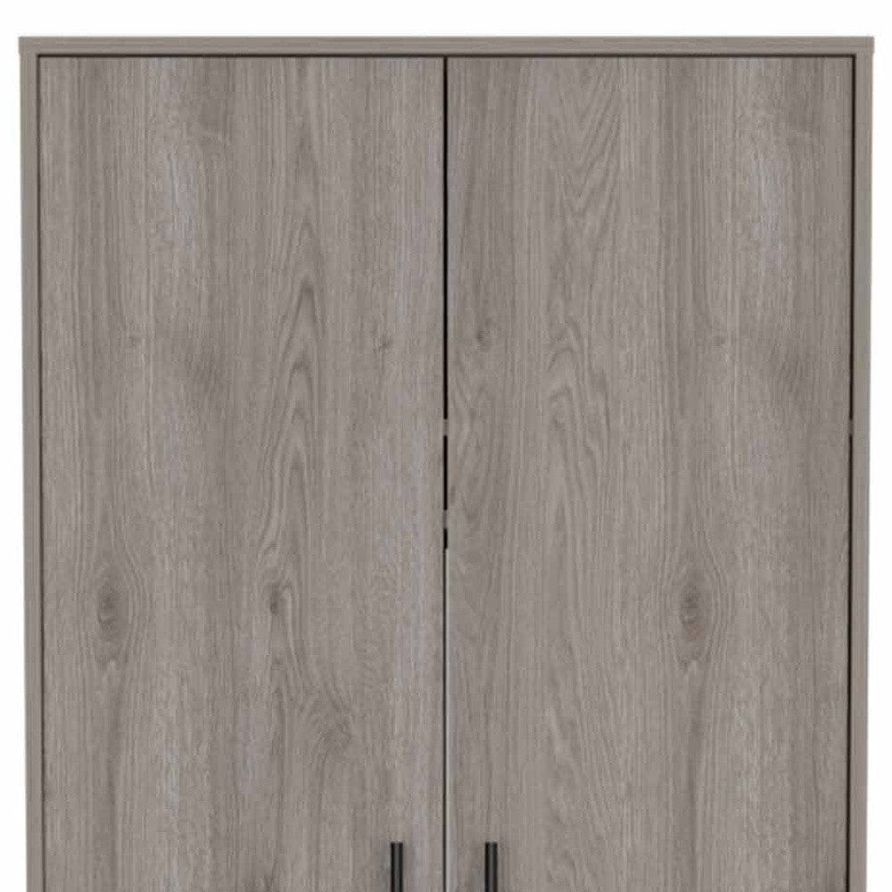 71" Light Gray Single Drawer Combo Dresser - Homeroots - Flyclothing LLC