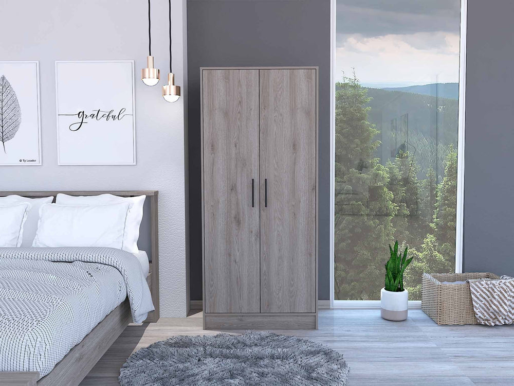 71" Light Gray Single Drawer Combo Dresser - Homeroots - Flyclothing LLC