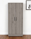71" Light Gray Single Drawer Combo Dresser - Homeroots - Flyclothing LLC