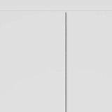 63” Classic White Pantry Cabinet with Two Full Size Doors - Homeroots - Flyclothing LLC