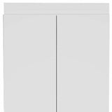 63” Classic White Pantry Cabinet with Two Full Size Doors - Homeroots - Flyclothing LLC