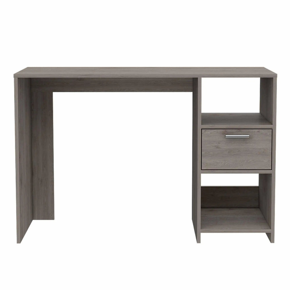 43" Light Gray Computer Desk - Homeroots - Flyclothing LLC