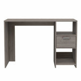 43" Light Gray Computer Desk - Homeroots - Flyclothing LLC