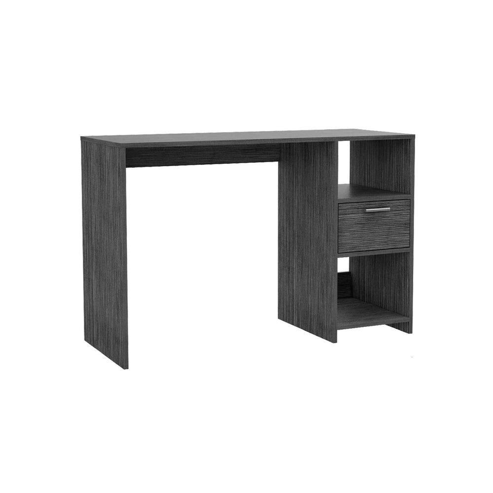 43" Gray Computer Desk - Homeroots - Flyclothing LLC
