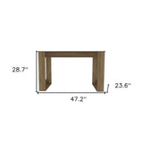 47" Espresso Computer Desk - Homeroots - Flyclothing LLC