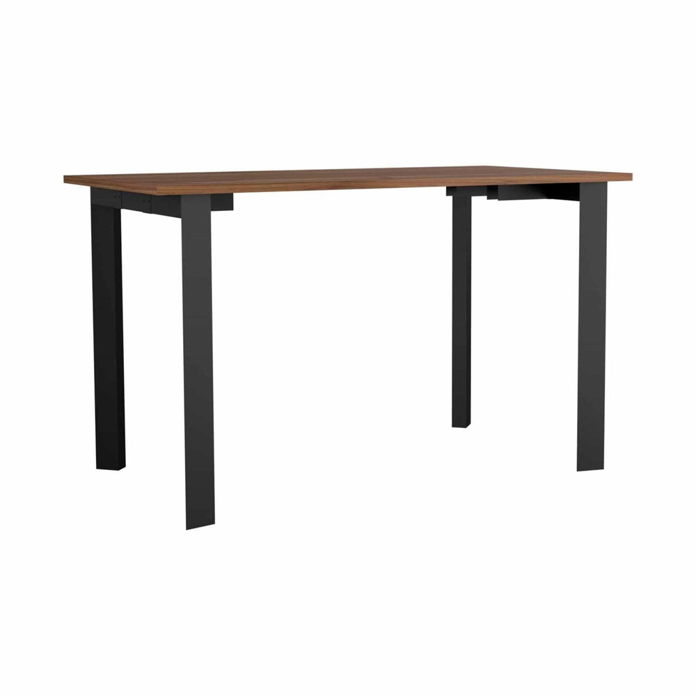 47" Brown and Black Computer Desk - Homeroots - Flyclothing LLC