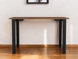 47" Brown and Black Computer Desk - Homeroots - Flyclothing LLC