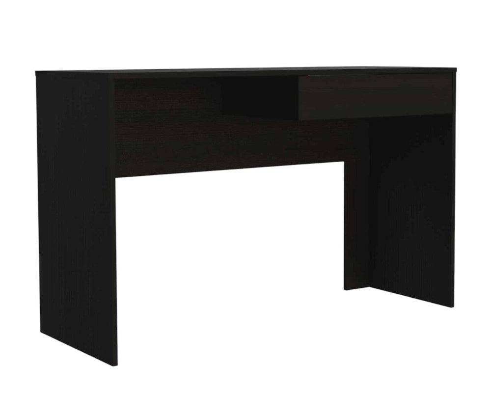47" Black Computer Desk - Homeroots - Flyclothing LLC