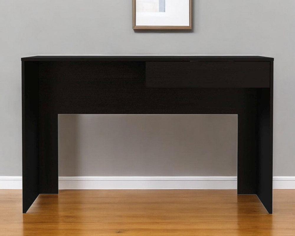 47" Black Computer Desk - Homeroots - Flyclothing LLC