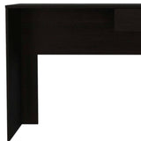 47" Black Computer Desk - Homeroots - Flyclothing LLC
